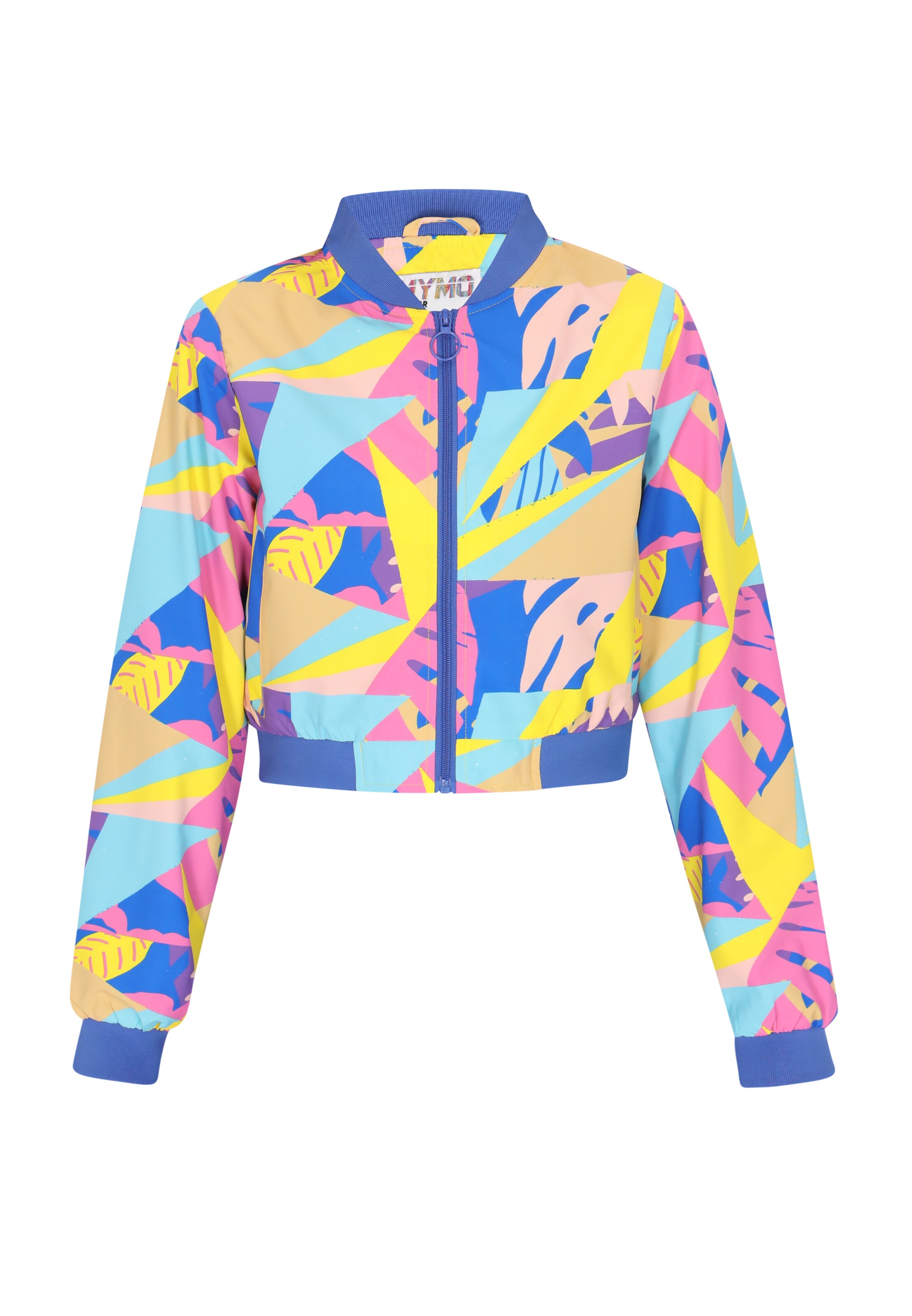 myMo ATHLSR Tussenjas in Blauw: voorkant