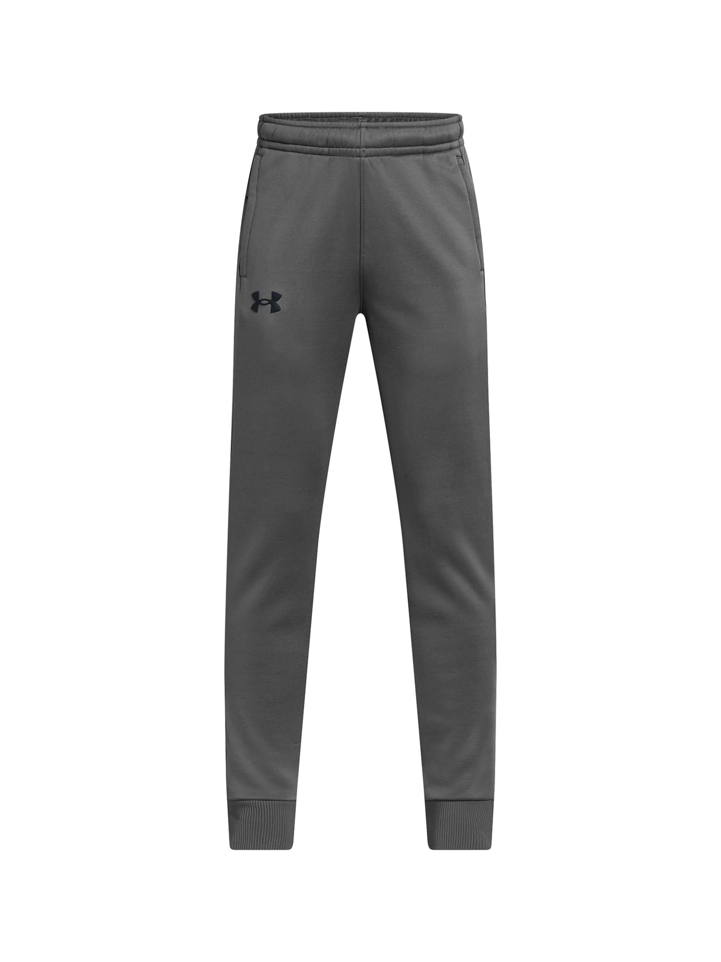 UNDER ARMOUR Workout Pants in Grey: front