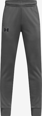 UNDER ARMOUR Sportbroek in Grijs: voorkant