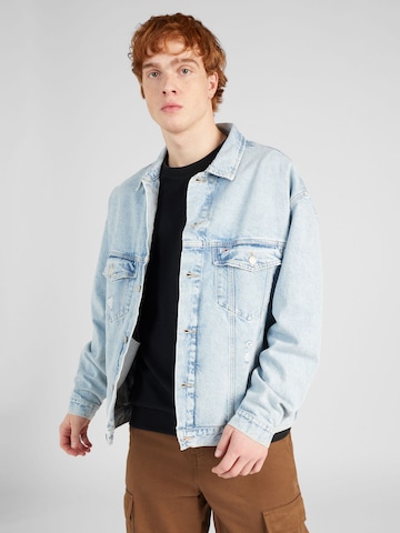 Tommy Jeans Between-season jacket 'Aiden' in Blue: front