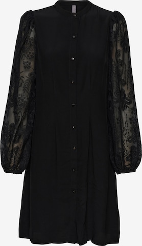 CULTURE Shirt Dress 'Asmine' in Black: front