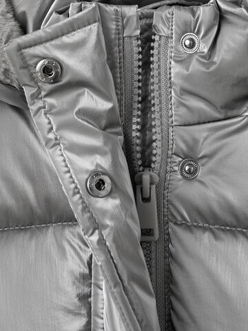 MANGO KIDS Coat 'Marisa' in Silver