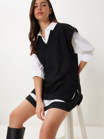 Happiness İstanbul Pull-over en XS-XL en noir, Vue avec produit