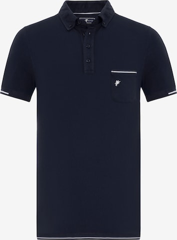DENIM CULTURE - Camisa 'LUCIUS' em azul: frente