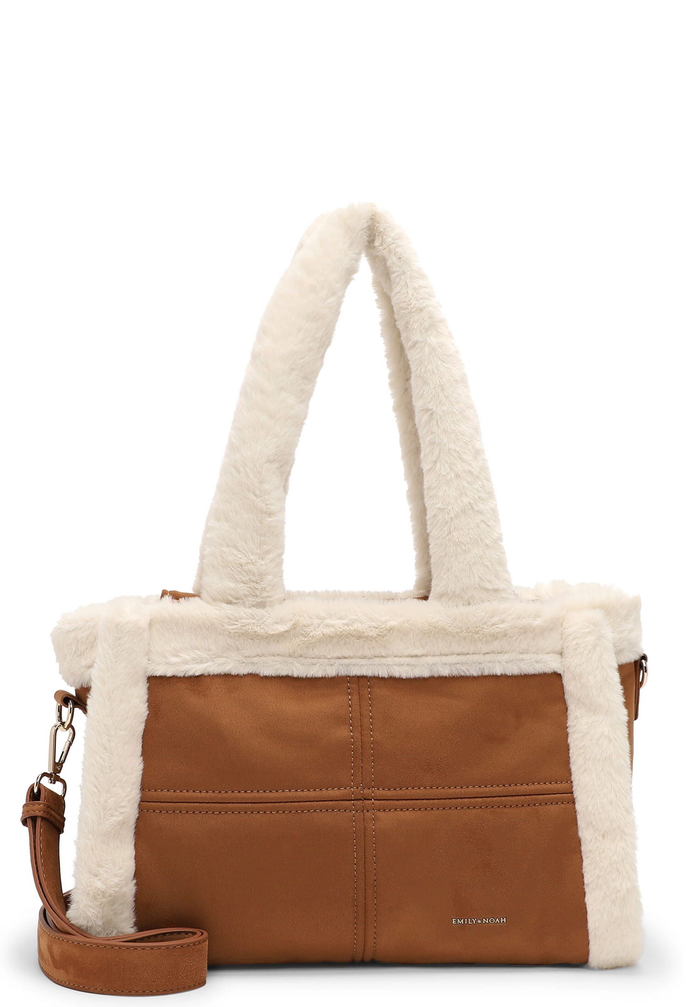 Emily & Noah Shopper 'E&N Lisette' in Braun: Vorderseite