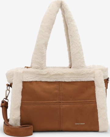 Emily & Noah Shopper 'E&N Lisette' in Braun: Vorderseite