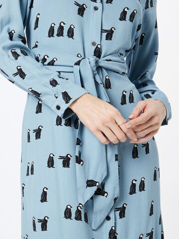 Compania Fantastica Shirt dress 'Vestido' in Blue