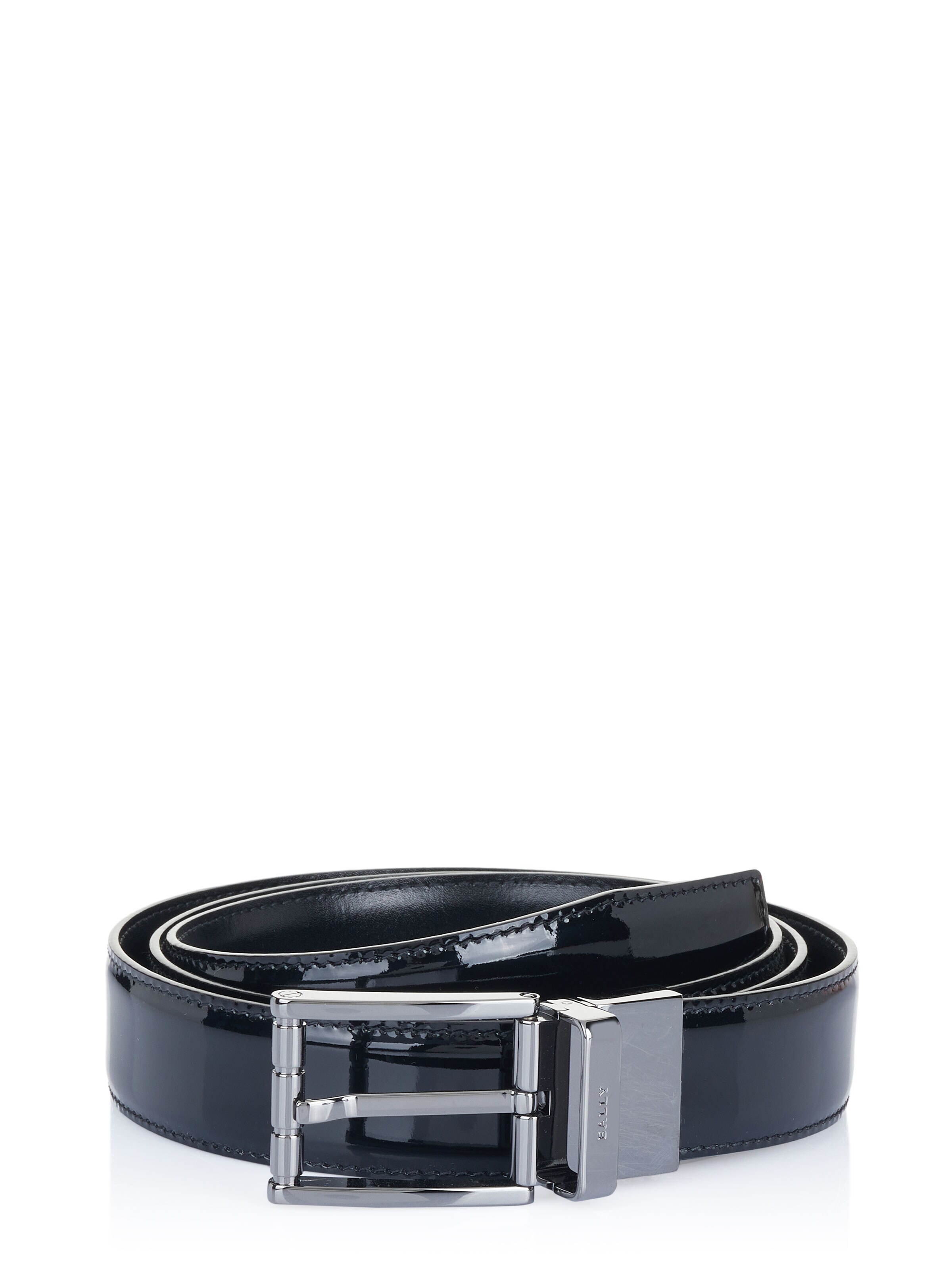 Bally Belt in Black: front