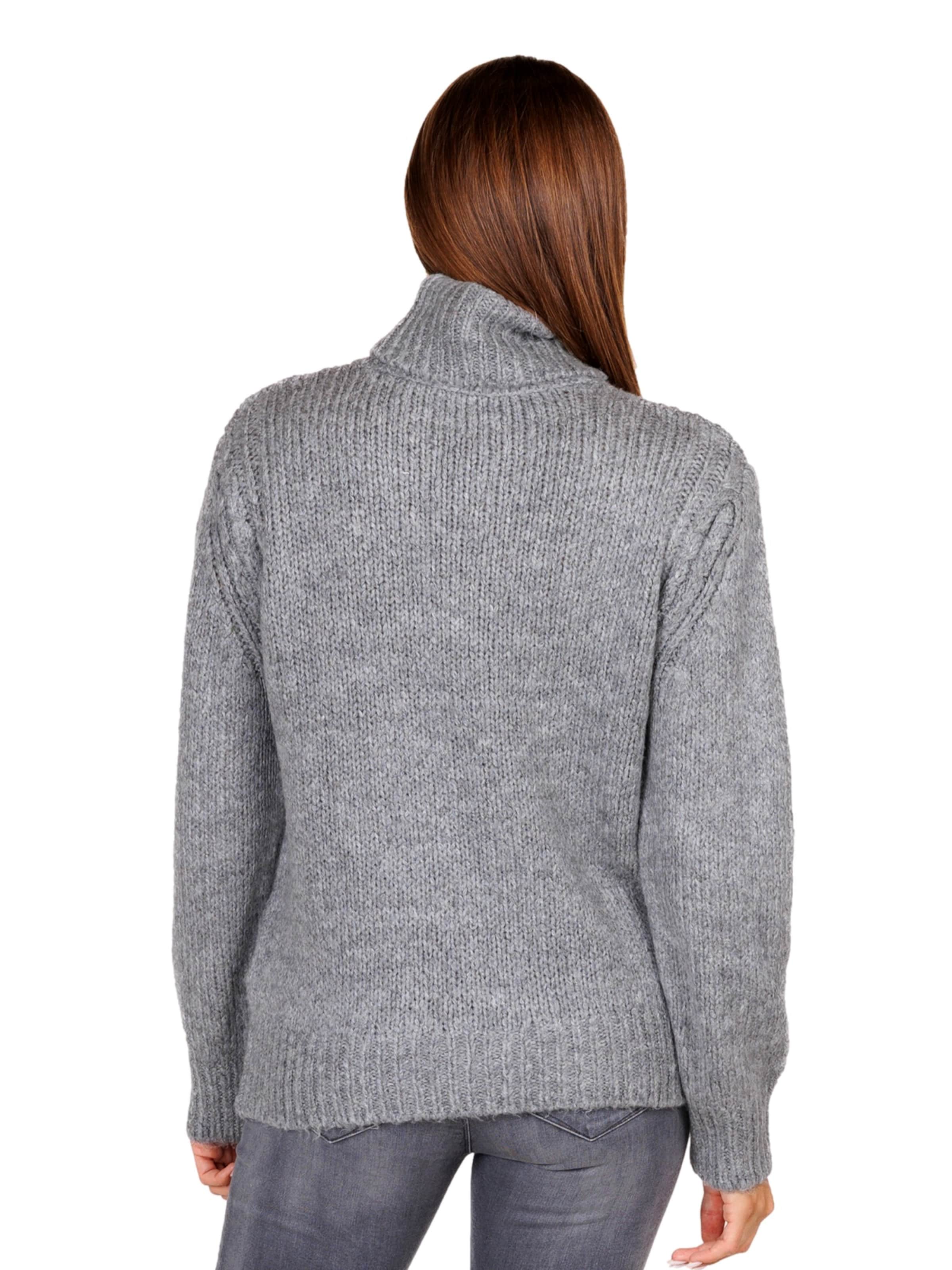 Key Largo Trui 'WARM' in Grijs