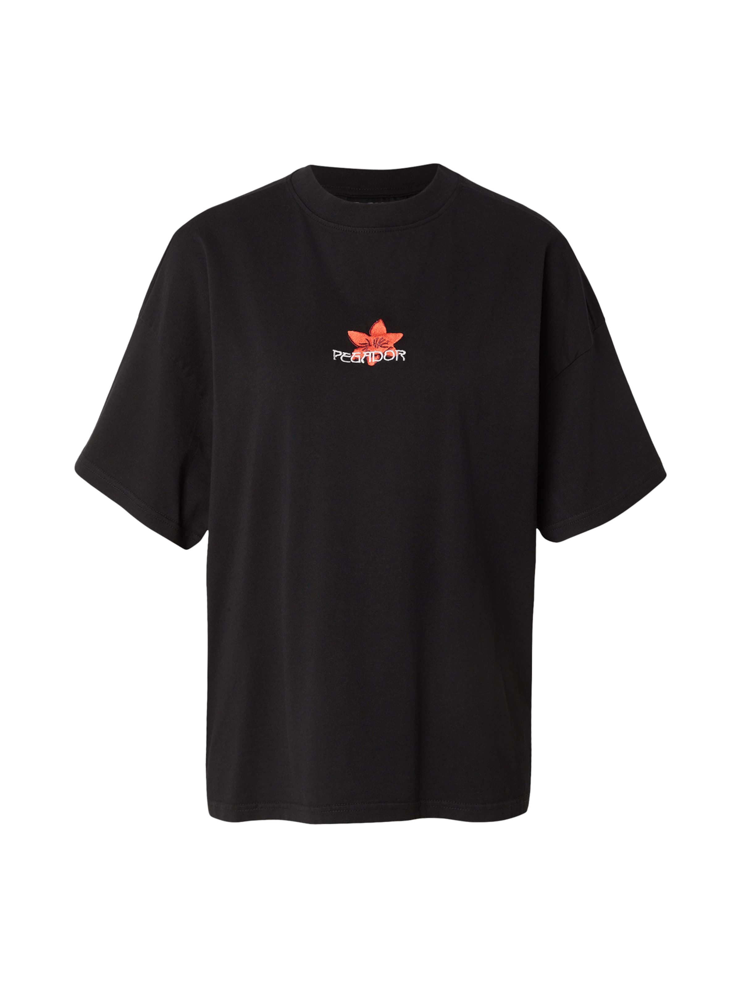 Pegador Shirt 'MODRA' in Emerald / Cherry red / Black / White, Item view