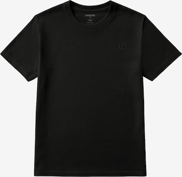 UNIQVIBE Shirt in Zwart: voorkant