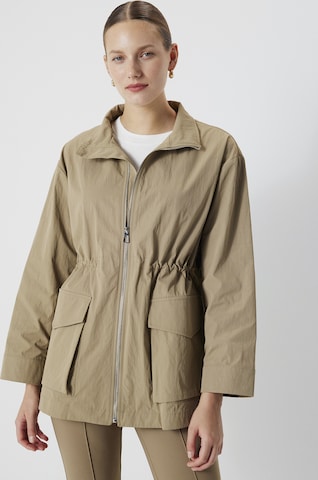 Ipekyol Between-Season Jacket in Green: front