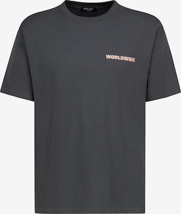 Sublevel Shirt in Grau: Vorderseite