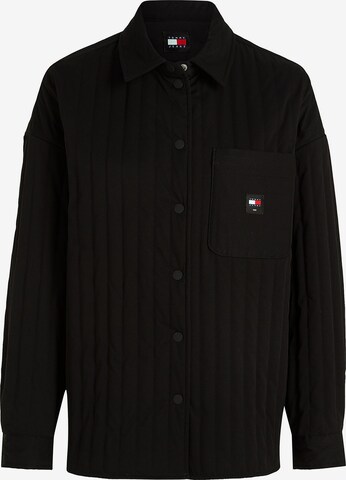 Tommy Jeans Between-Season Jacket in Black: front