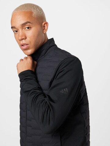 Veste de sport ADIDAS GOLF en noir