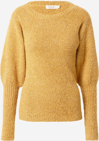System Action Sweter 'Camille' w kolorze żółty: przód