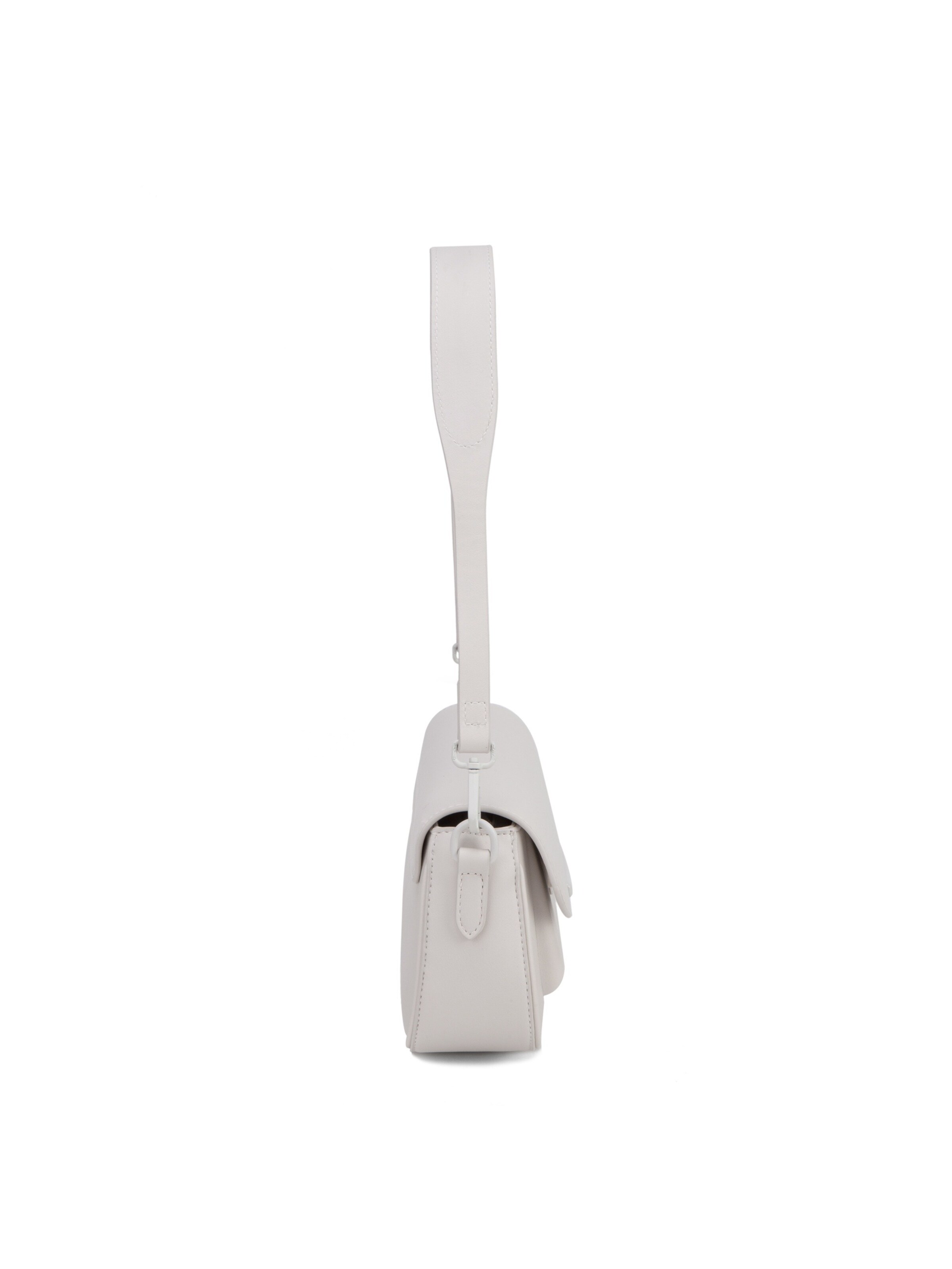 Borsa a spalla 'Borsa a Spalla Baguette David Jones Ecopelle con Chiusura Magnetica' di David Jones in beige