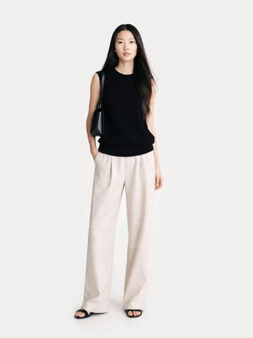 GOBI Cashmere - Chaleco de punto 'Women's Timeless Cashmere Crewneck Vest' en negro