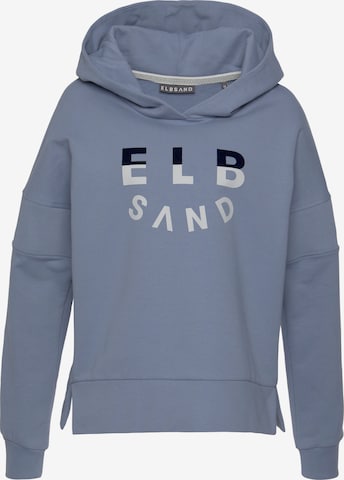 Elbsand Sweatshirt in Blue: front