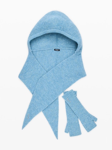 Desigual Mütze und Handschuhe in Blau