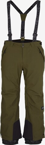 O'NEILL Slim fit Workout Pants '  Total Disorder ' in Green: front