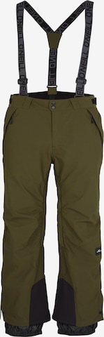 Coupe slim Pantalon de sport '  Total Disorder ' O'NEILL en vert : devant