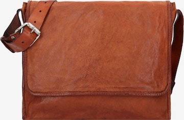 Campomaggi Schoudertas 'Ippocastano' in Bruin: voorkant