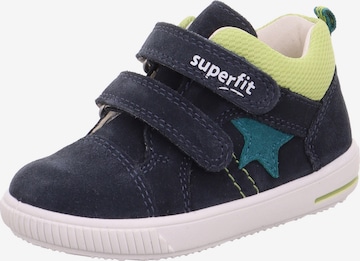 SUPERFIT Обувки за прохождане 'MOPPY' в синьо: отпред