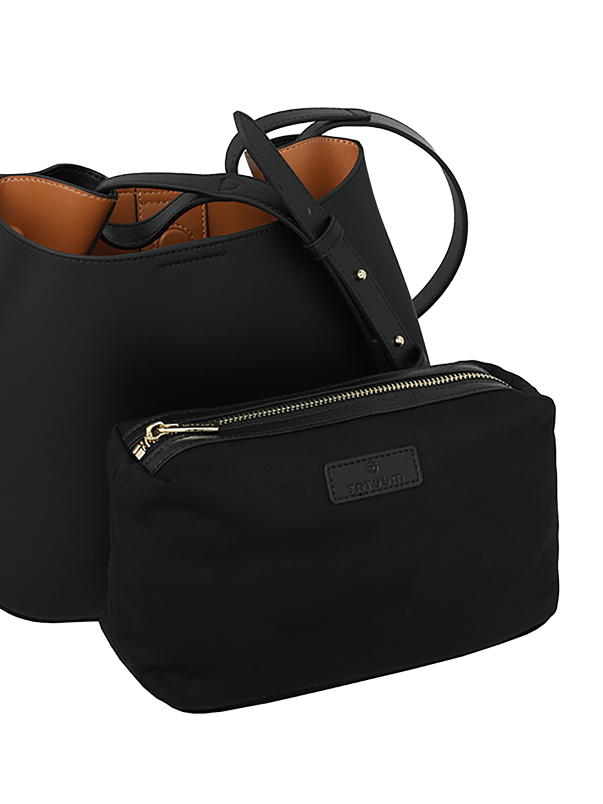 TATUUM - Mala de ombro 'Eronel' em preto