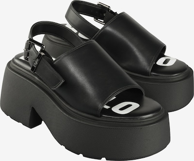 Sandale 'Vicious' pe 36,5 BUFFALO pe negru, Vizualizare produs