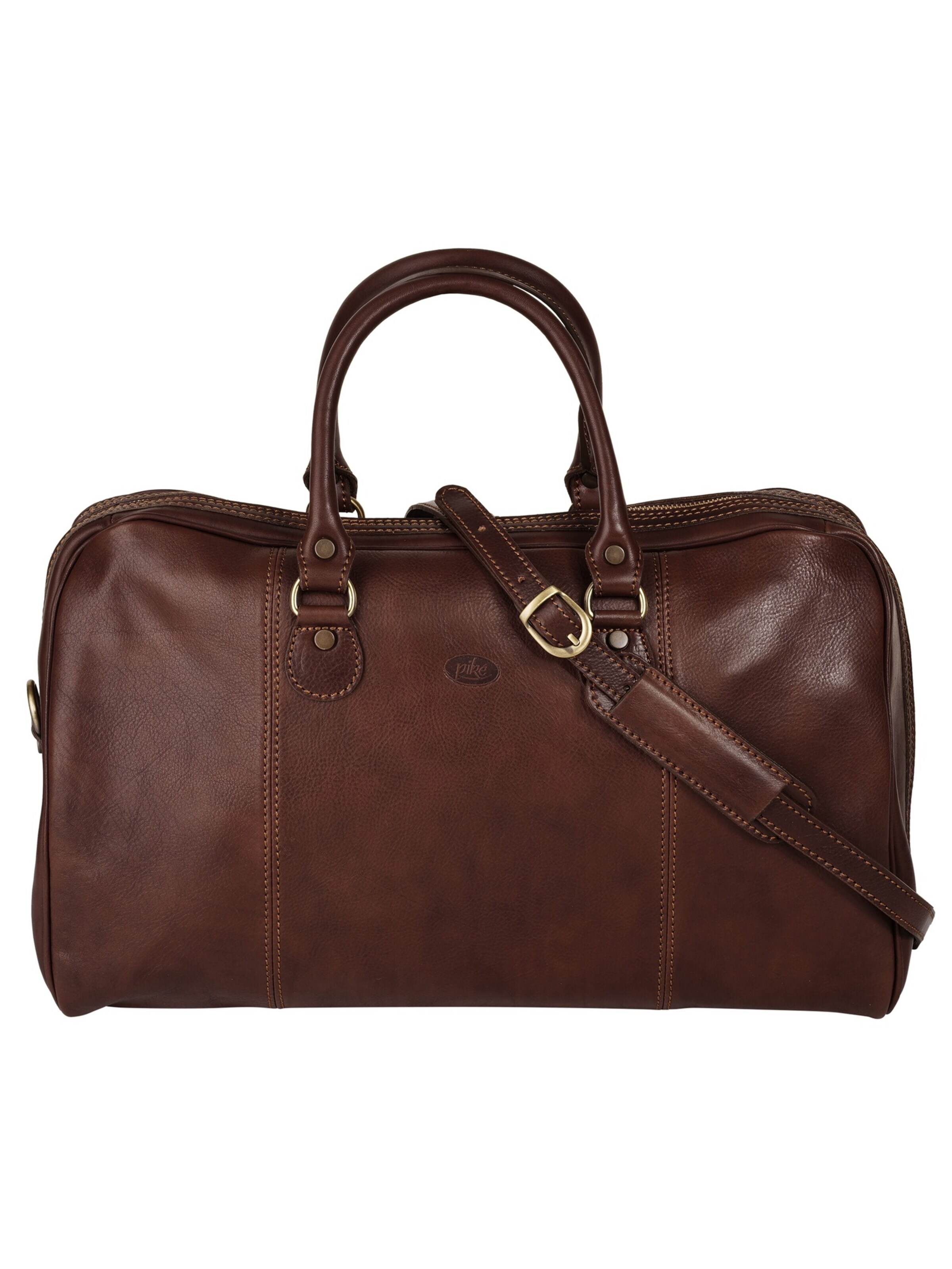 piké Travel bag 'CALABRIA MEDIO' in Brown: front