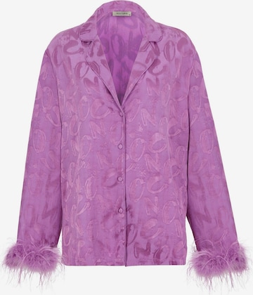 NOCTURNE Blouse in Purple: front