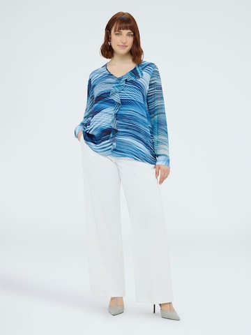 Chemisier Fiorella Rubino en bleu