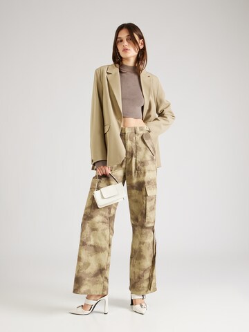 Misspap Regular Cargo trousers in Green
