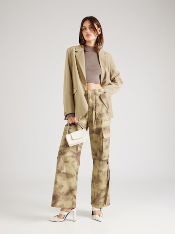 Misspap Regular Cargo trousers in Green