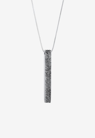 KUZZOI Ketting 'Geo' in Zilver