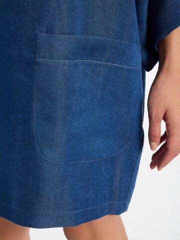 Ana Alcazar Jurk 'Darli' in Blauw