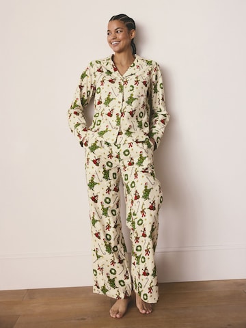 Pyjama Next en beige : devant