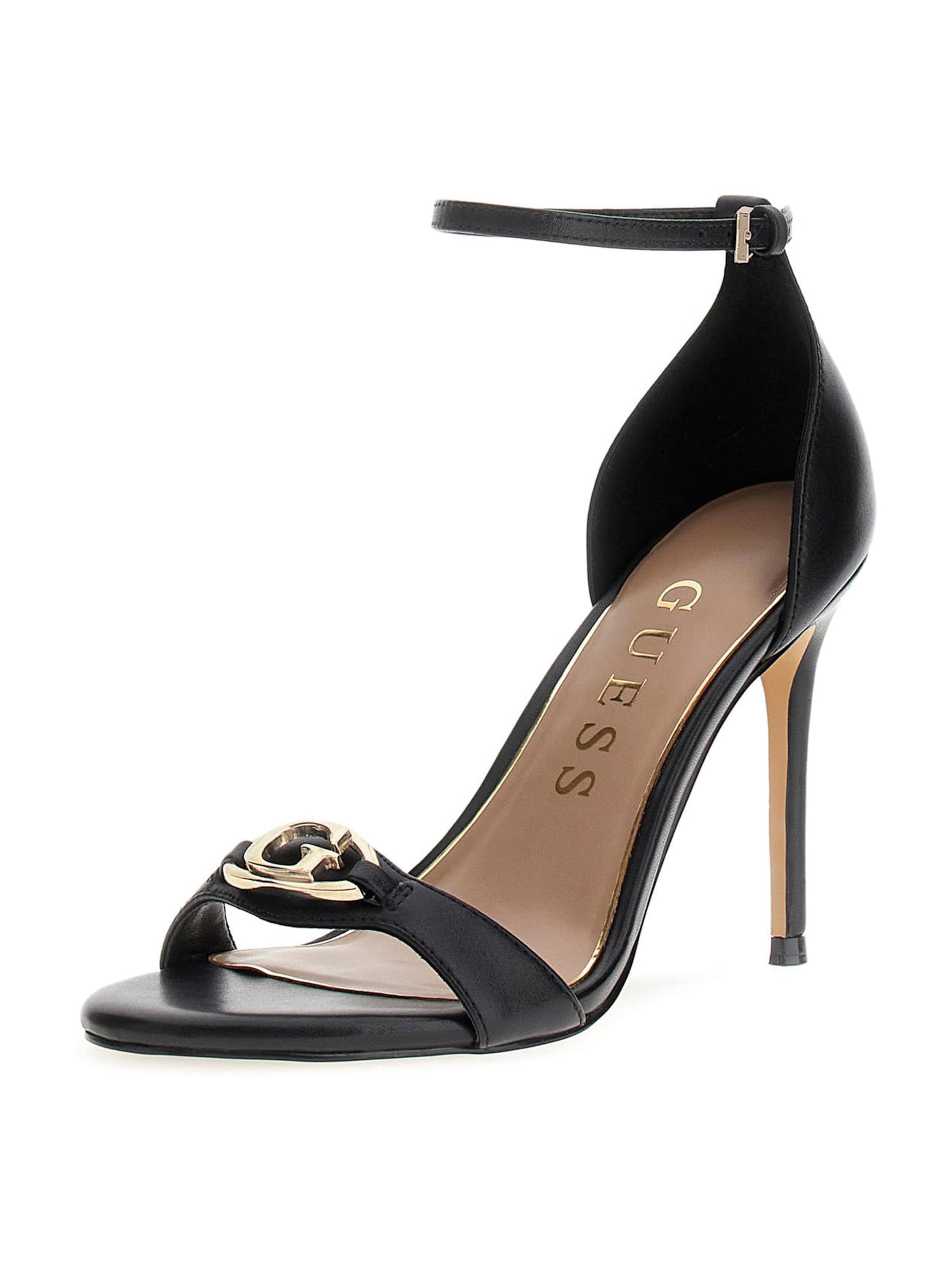 GUESS Remienkové sandále 'KABRINA' - Čierna: predná strana