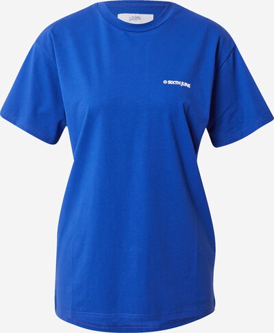 Sixth June T-Shirt in royalblau / weiß, Produktansicht