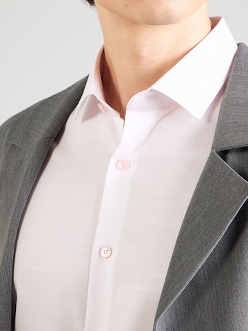 OLYMP - Slim Fit Camisa clássica em rosa