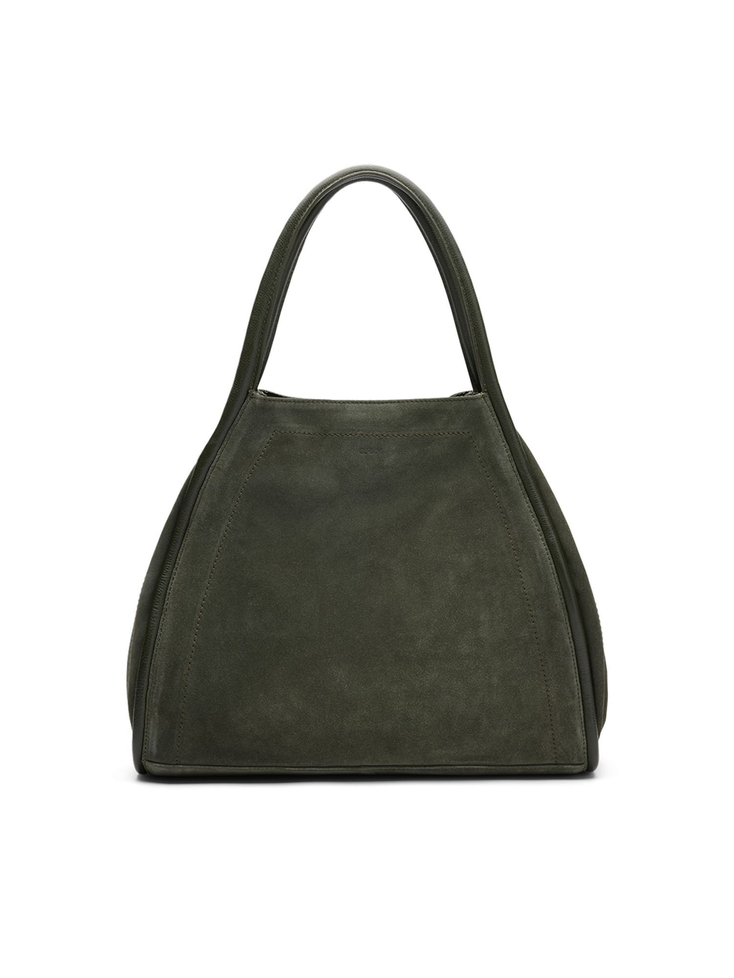 MANFIELD Handtasche in grün, Produktansicht