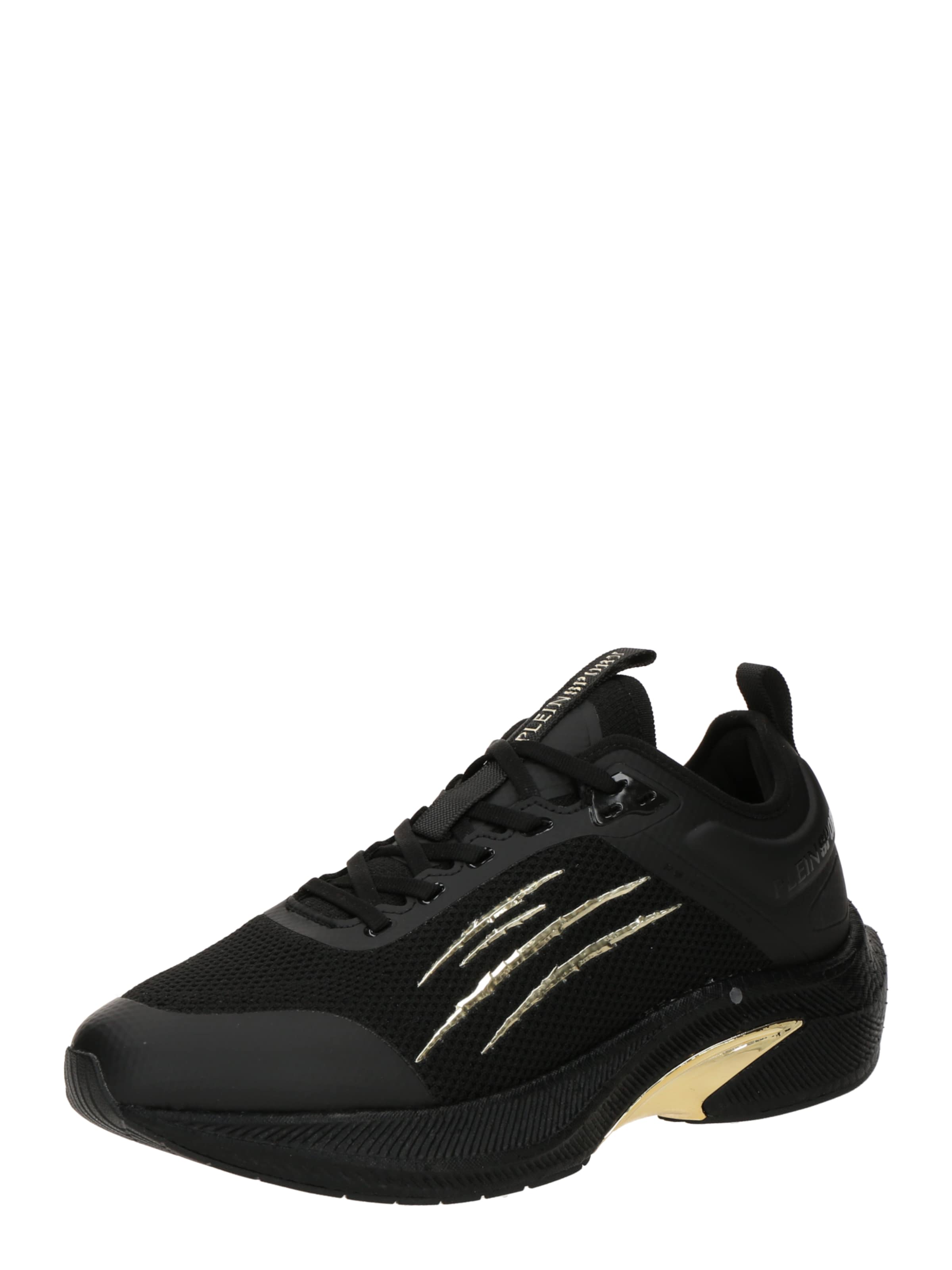 Plein Sport Низкие кроссовки 'Sprint - 78' в Черный: спереди