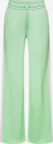 Regular Pantalon ESPRIT en vert : devant