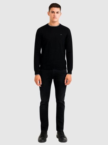 SUN68 Pullover 'K45141' i sort