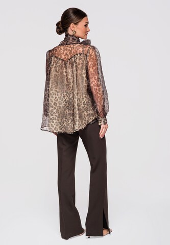 Ombre Bluse 'OW-SH-E0031' in Beige
