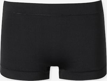 SCHIESSER Skinny Trousers ' Unique Micro ' in Black: front