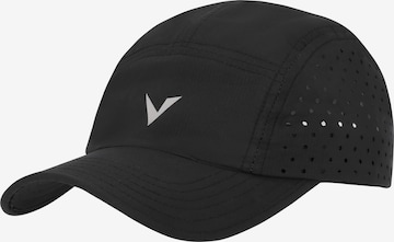Virtus Kappe 'Gomez' in Schwarz: Vorderseite