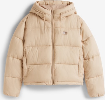 Veste d’hiver Tommy Jeans en marron : devant