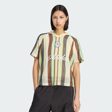 ADIDAS ORIGINALS Shirt 'Summer Glow' in Geel: voorkant